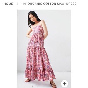 CHUFY Ini Maxi Dress in Jam Pink Size Small